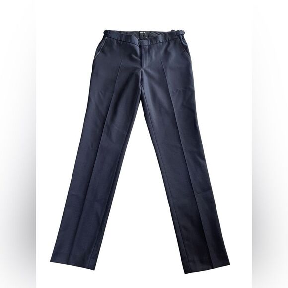 The Kooples Black/blue Wool Trousers 38” waist - Picture 1 of 8